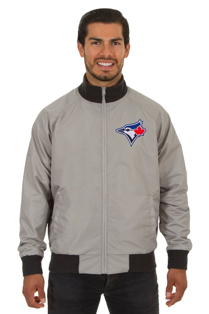 Toronto Blue Jays Reversible Polyester Track Jacket