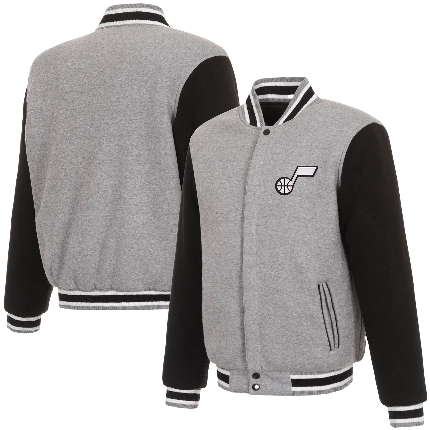 Utah Jazz Reversible Fleece Jacket