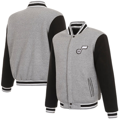 Utah Jazz Reversible Fleece Jacket
