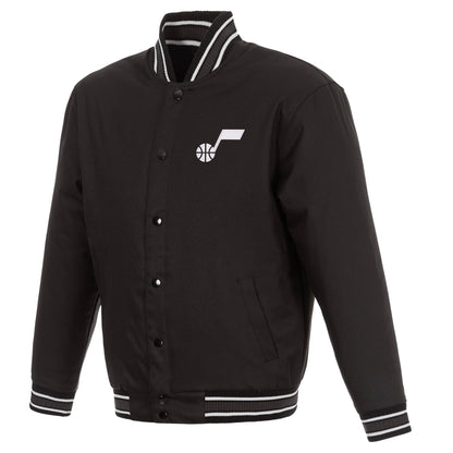 Utah Jazz Poly-Twill Jacket