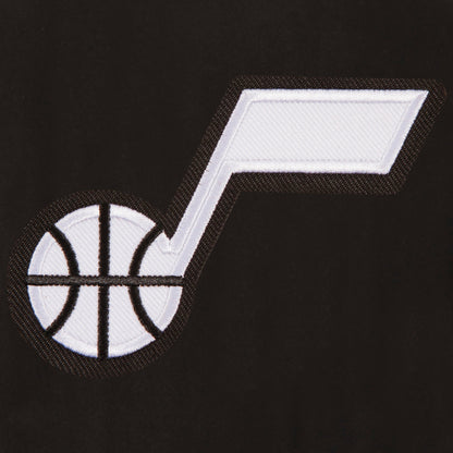 Utah Jazz Reversible Wool and Leather Jacket