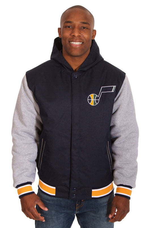 Utah Jazz Reversible Poly-Twill Jacket