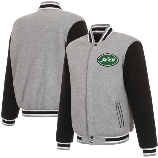 New York Jets Two-Tone Fleece Jacket