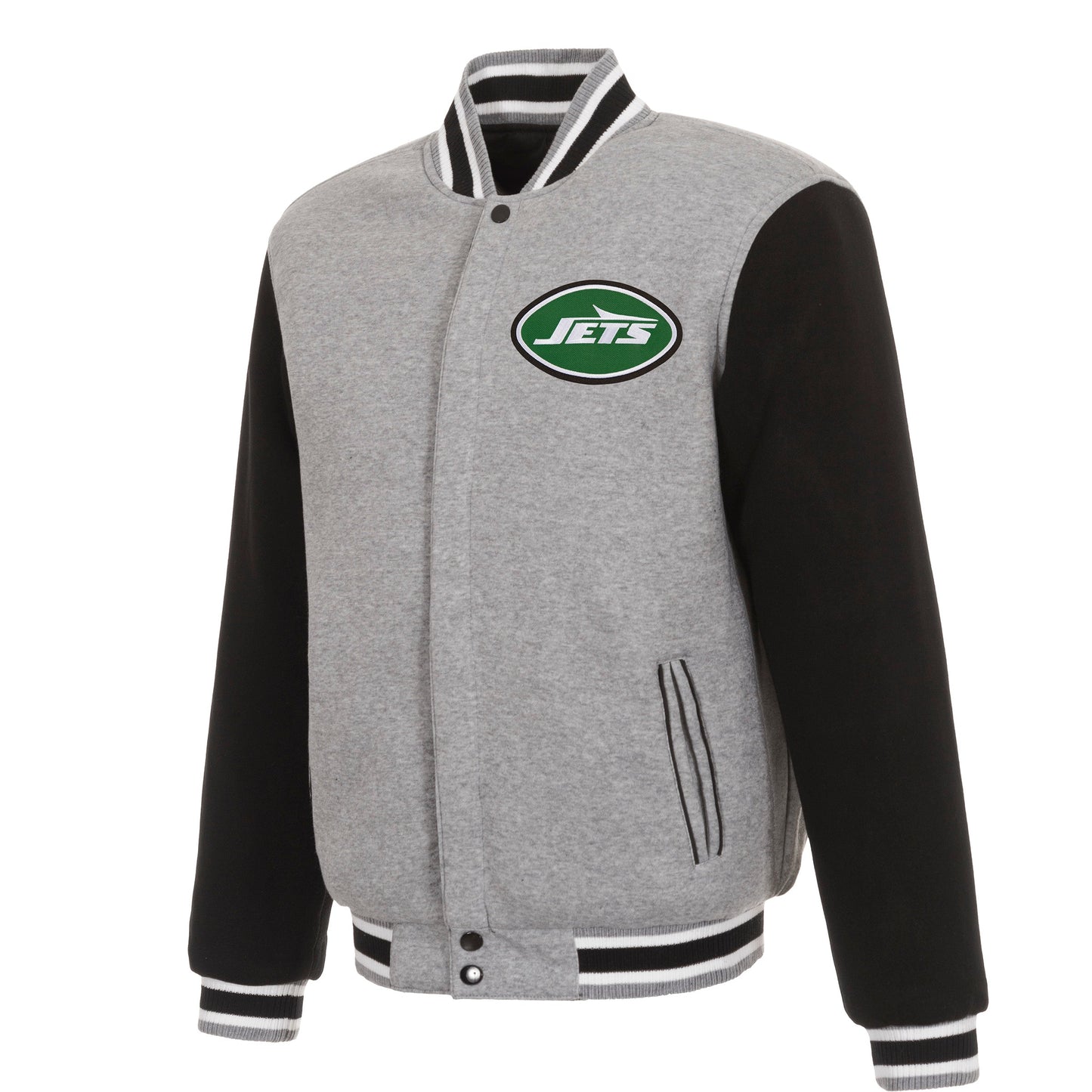 New York Jets Two-Tone Fleece Jacket