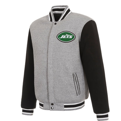 New York Jets Two-Tone Fleece Jacket