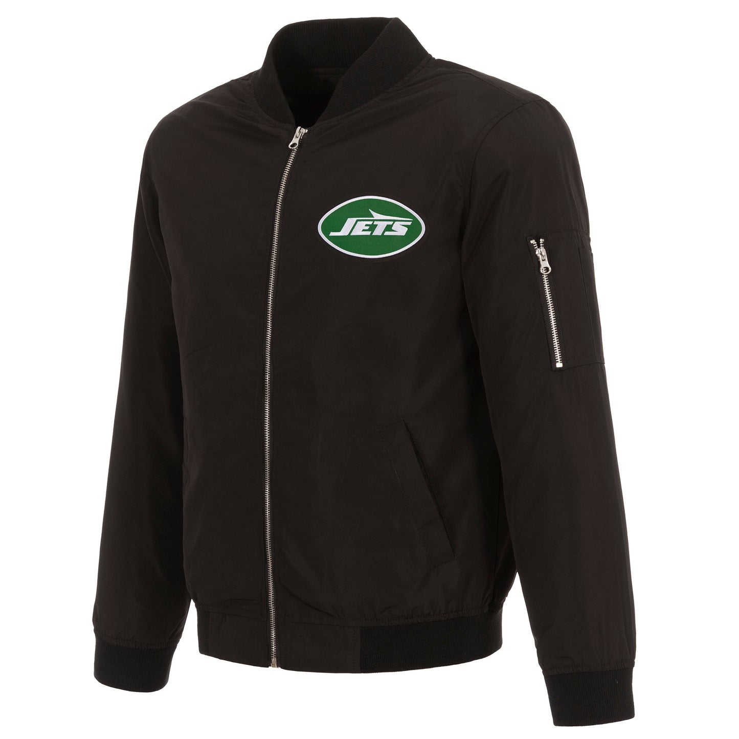 New York Jets Nylon Bomber Jacket