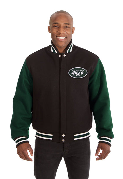 New York Jets Embroidered Wool Jacket