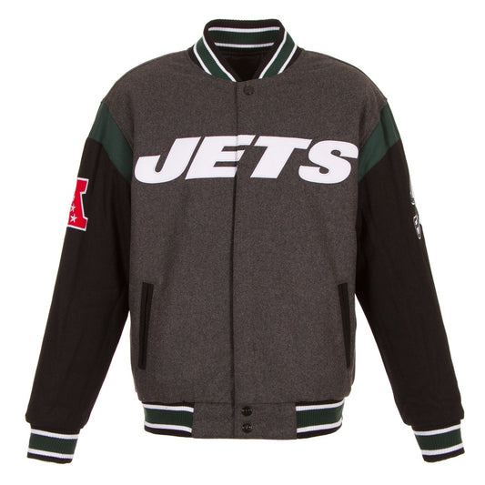 New York Jets Reversible Wool Jacket