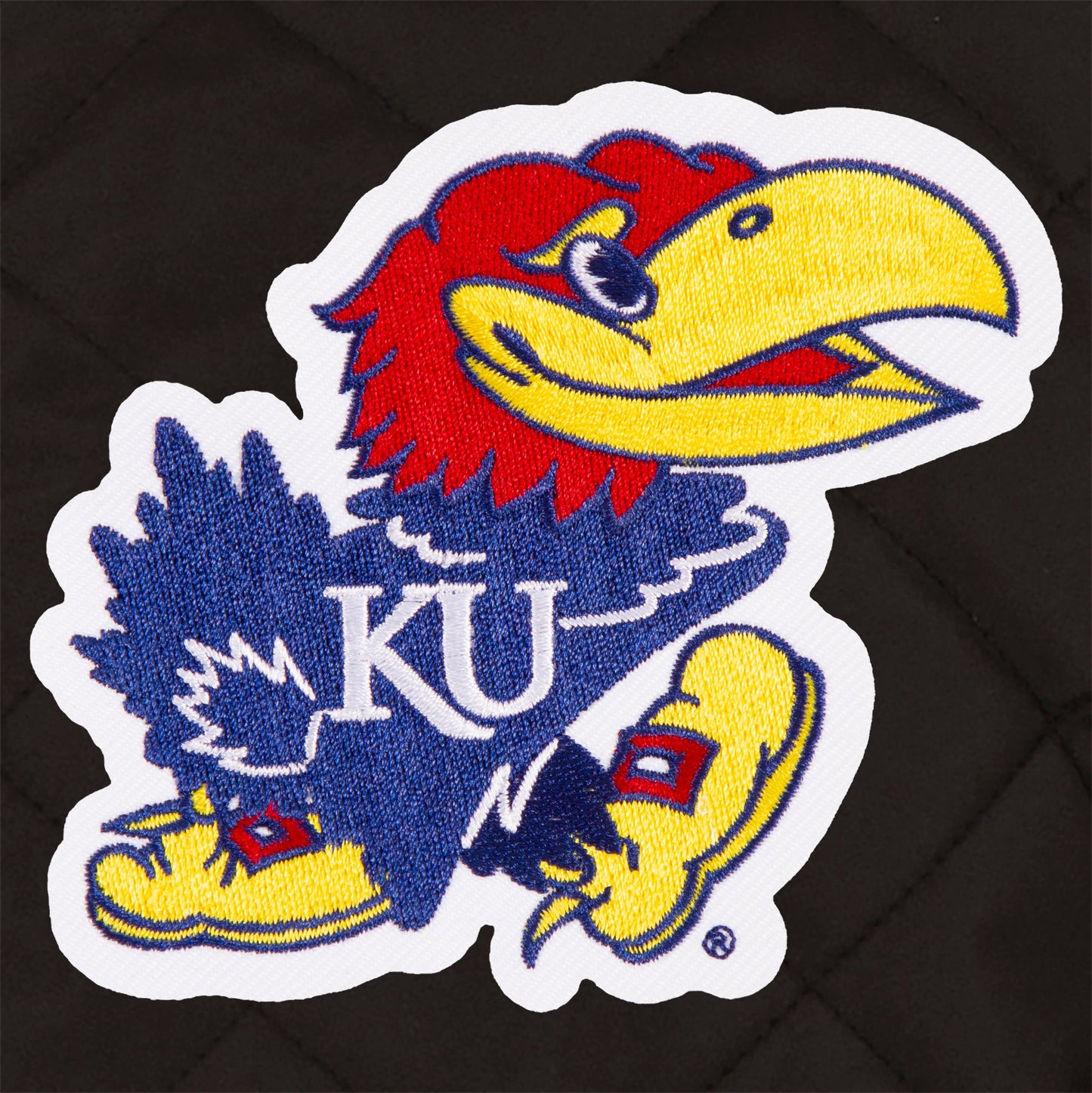Kansas University Reversible Wool and Leather Jacket