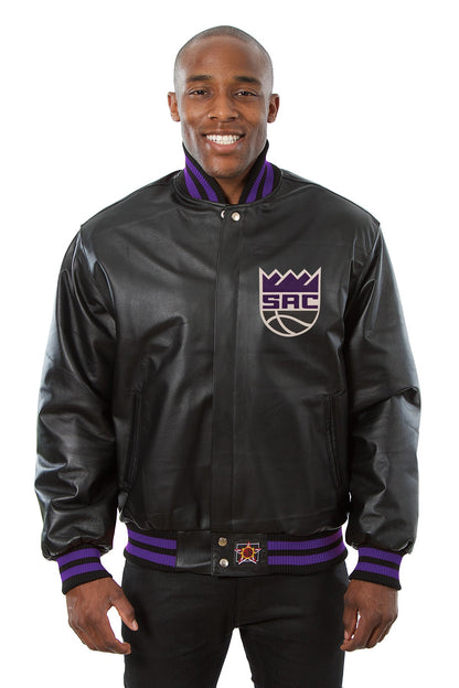 Sacramento Kings Full Leather Jacket