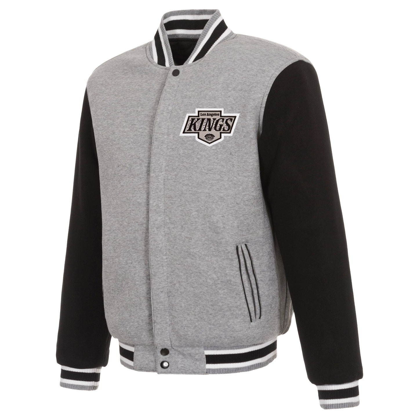 Los Angeles Kings Reversible Two-Tone Fleece Jacket