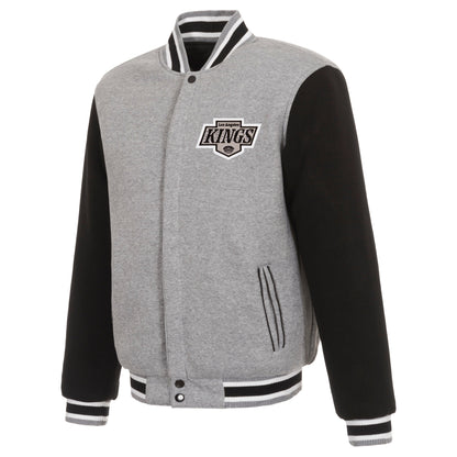Los Angeles Kings Reversible Two-Tone Fleece Jacket