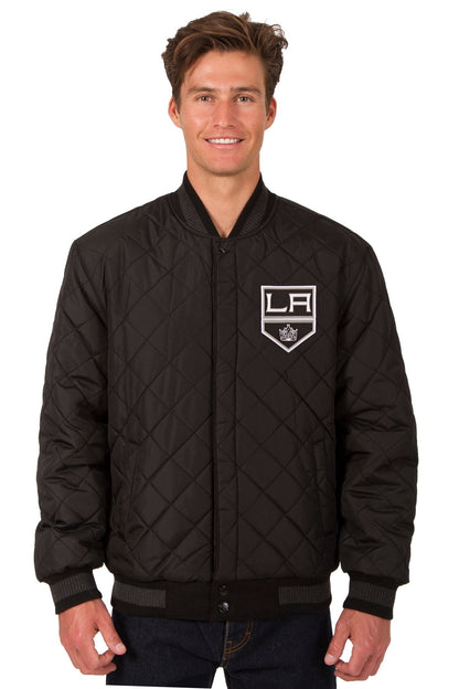 Los Angeles Kings Wool and Leather Reversible Jacket