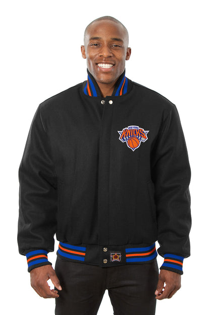 New York Knicks Embroidered Wool Jacket