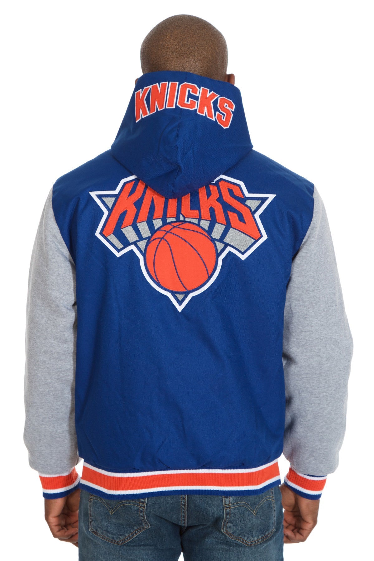 New York Knicks Reversible Poly-Twill Jacket