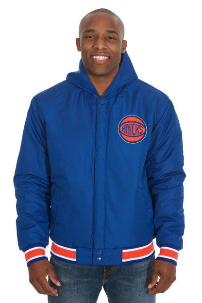 New York Knicks Reversible Poly-Twill Jacket