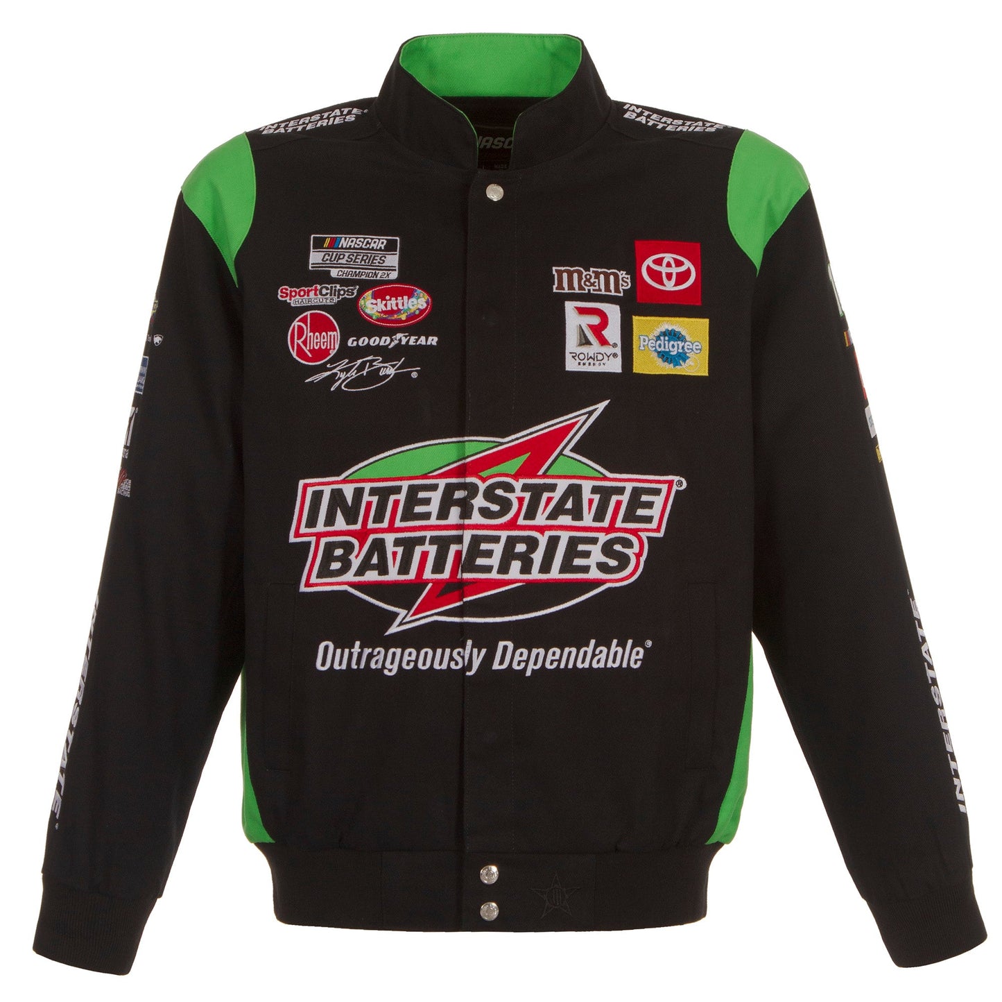 Kyle Busch Interstate Battery NASCAR Twill Jacket