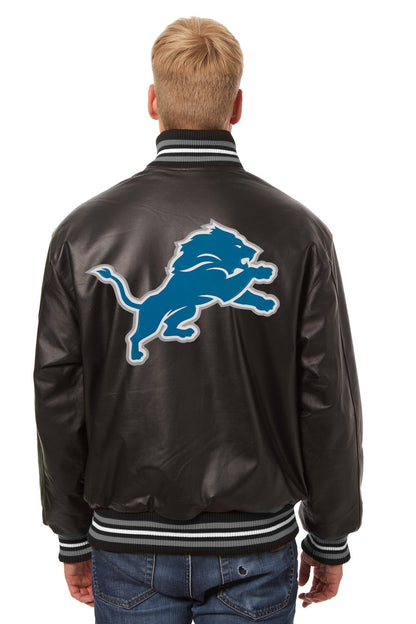 Detroit Lions Full Leather Jacket