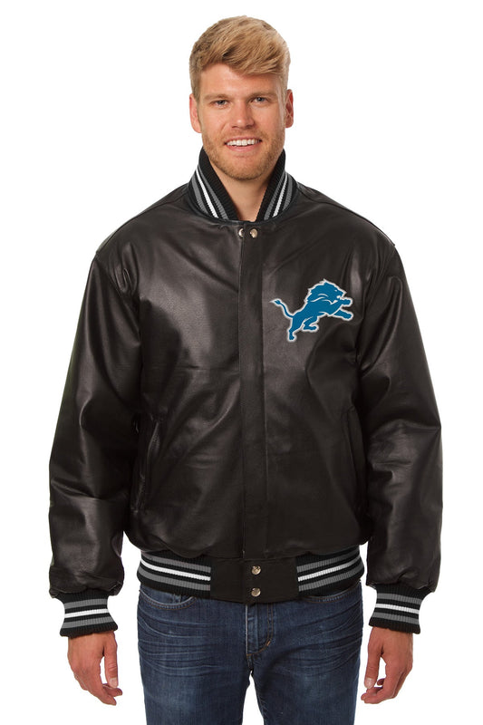Detroit Lions Full Leather Jacket