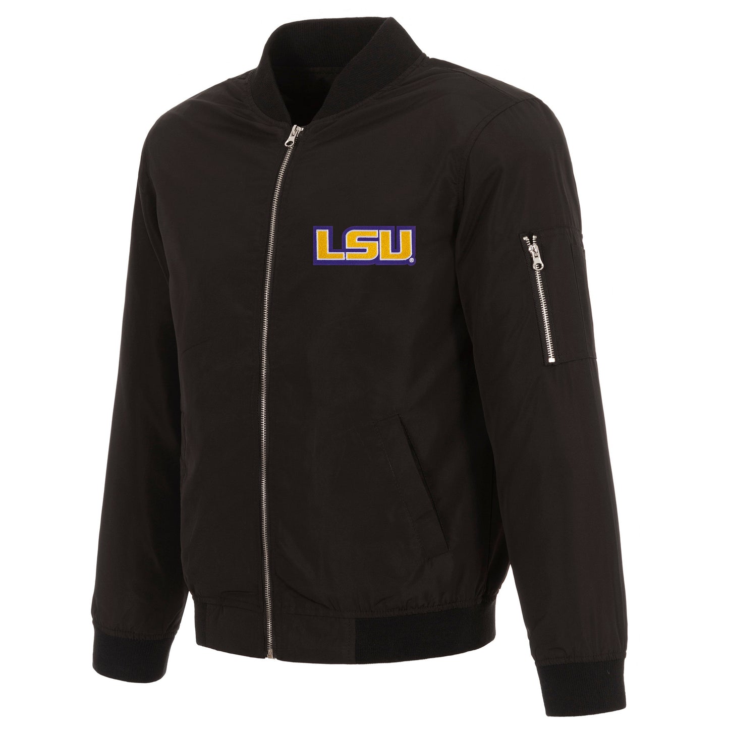 Louisiana State University Nylon Bomber Jacket