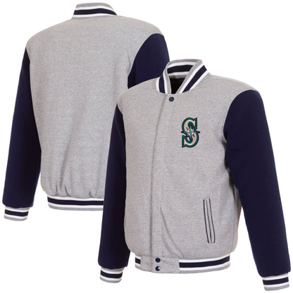Seattle Mariners Reversible Fleece Jacket