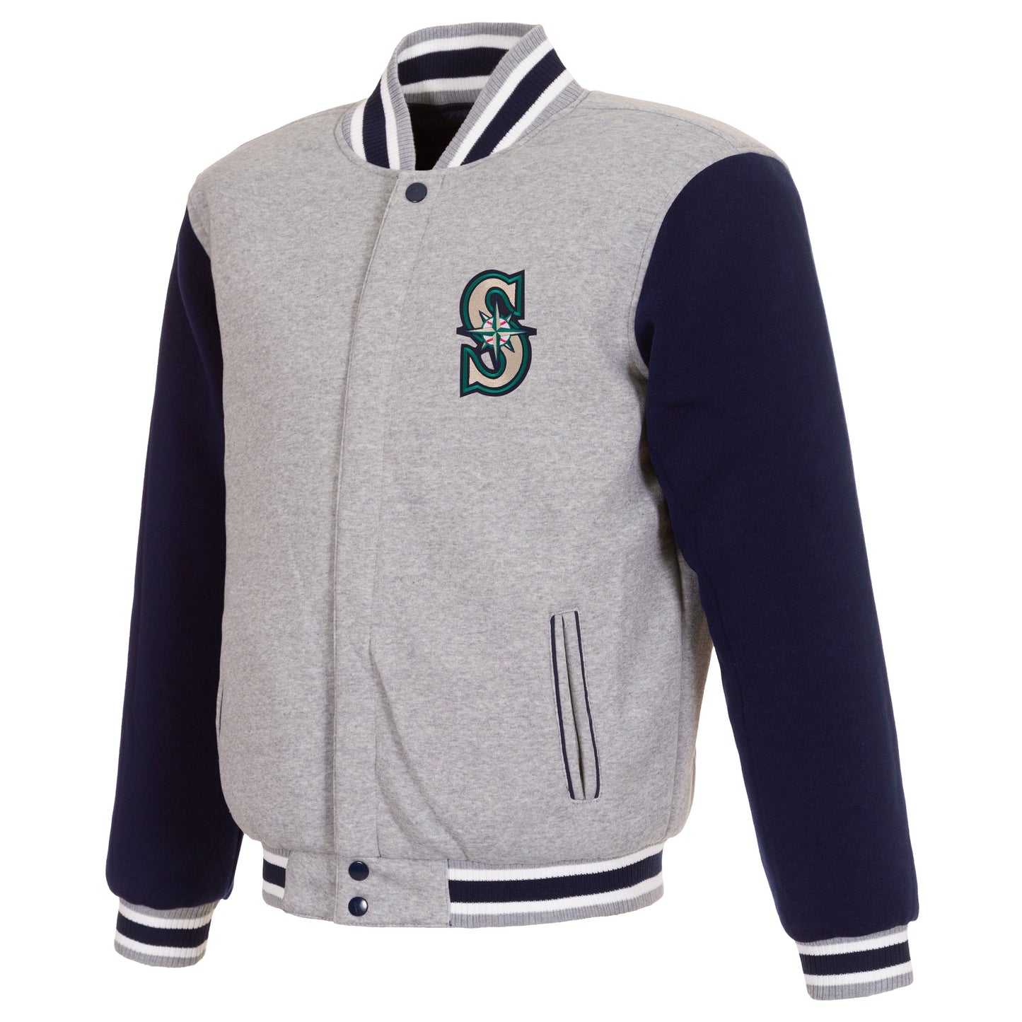 Seattle Mariners Reversible Fleece Jacket