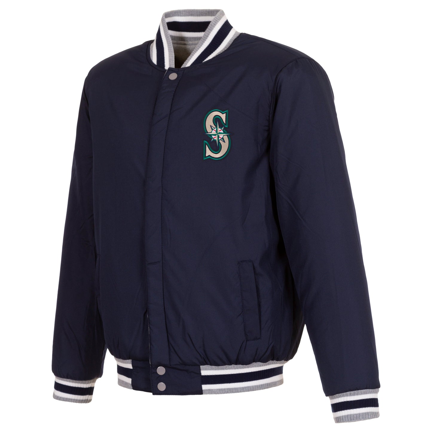 Seattle Mariners Reversible Fleece Jacket