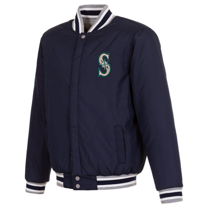 Seattle Mariners Reversible Fleece Jacket