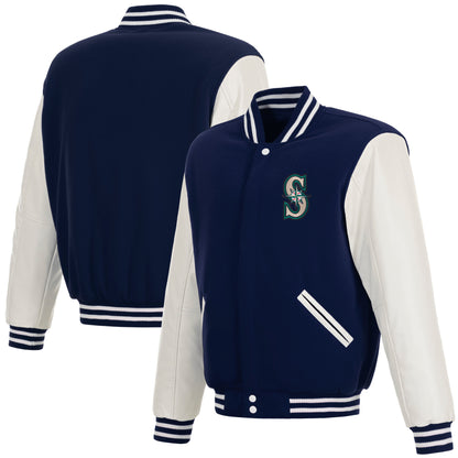 Seattle Mariners Reversible Varsity Jacket