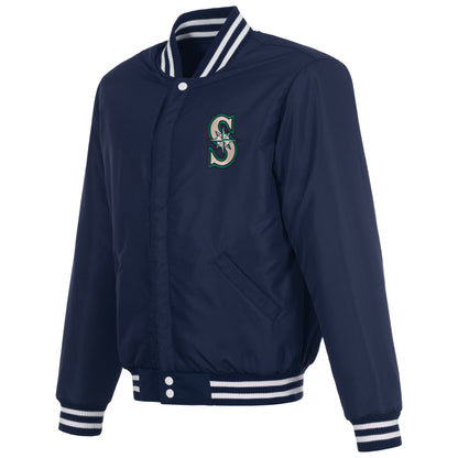 Seattle Mariners Reversible Varsity Jacket