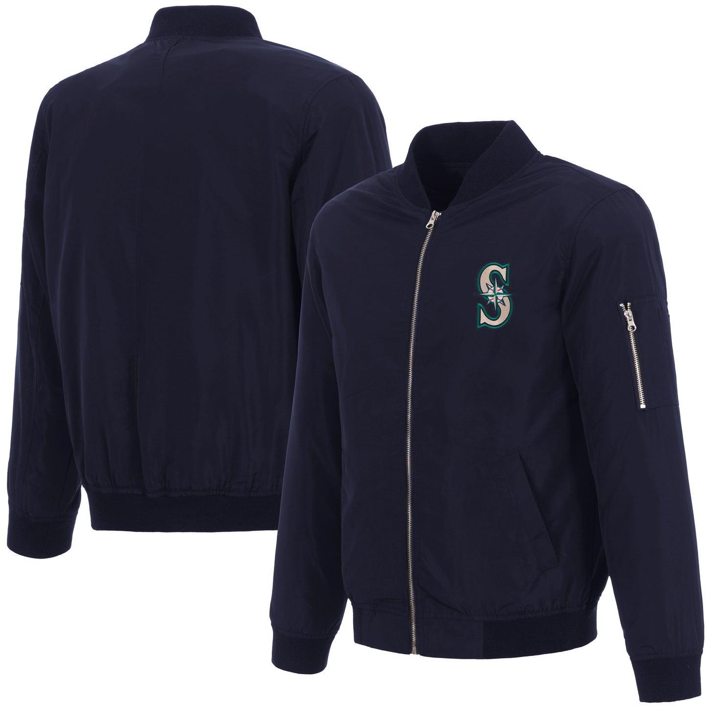 Seattle Mariners Nylon Bomber Jacket