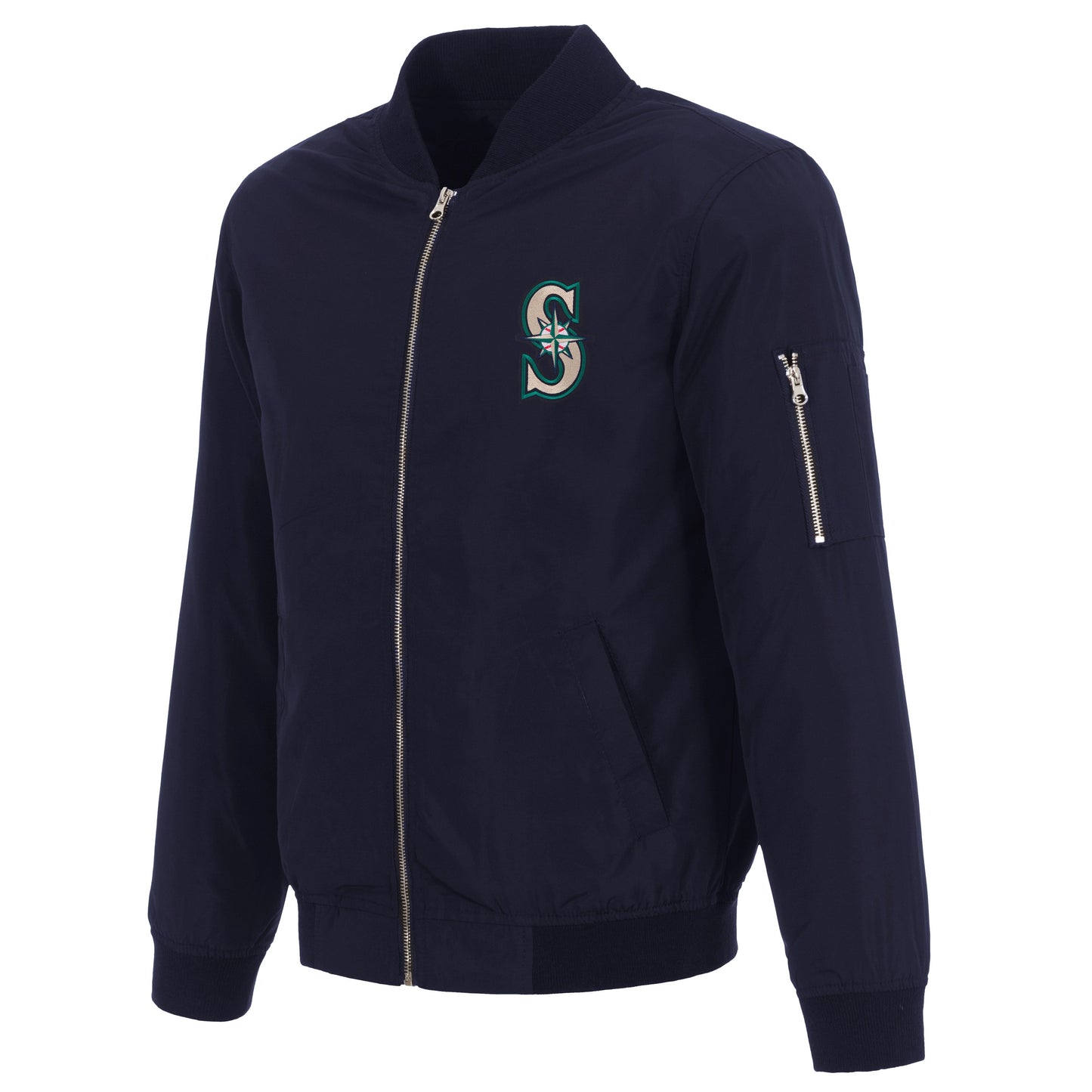 Seattle Mariners Nylon Bomber Jacket
