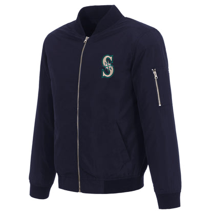 Seattle Mariners Nylon Bomber Jacket