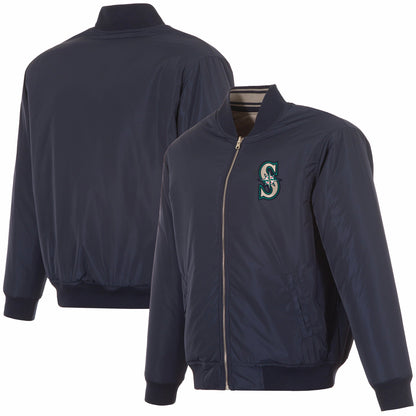 Seattle Mariners Reversible Flight Jacket