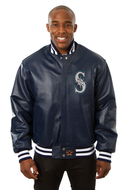 Seattle Mariners Full Leather Jacket