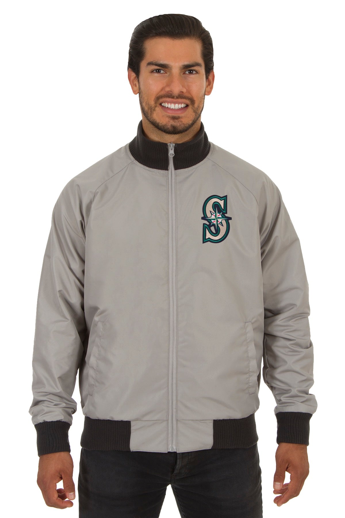 Seattle Mariners Reversible Polyester Track Jacket