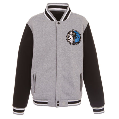 Dallas Mavericks Reversible Fleece Jacket