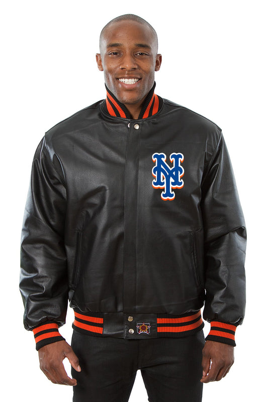 New York Mets Full Leather Jacket