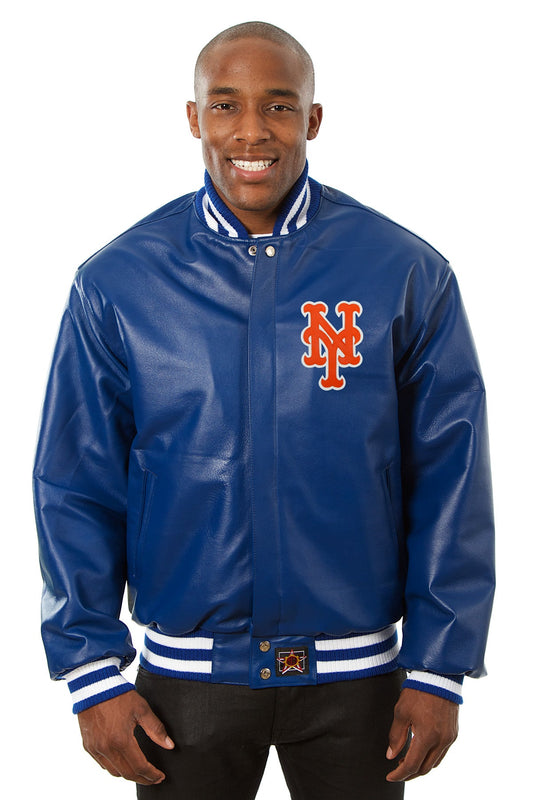 New York Mets Full Leather Jacket