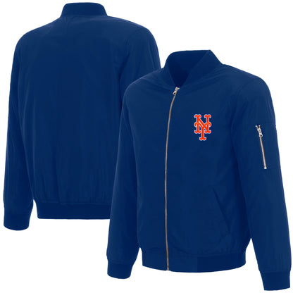 New York Mets Nylon Bomber Jacket