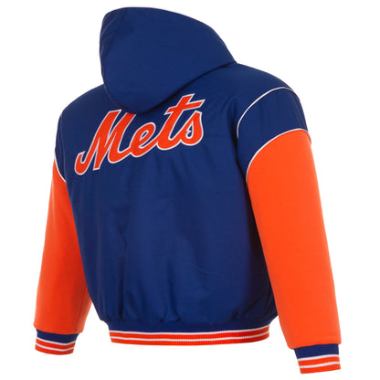 Mets Kid's Reversible Hooded Jacket