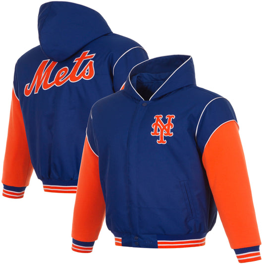 Mets Kid's Reversible Hooded Jacket