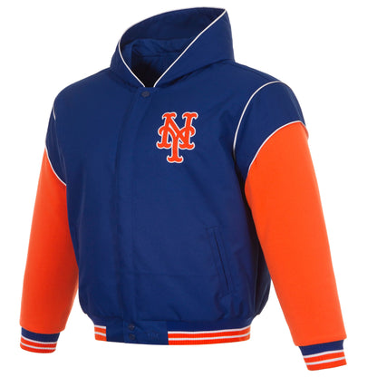 Mets Kid's Reversible Hooded Jacket