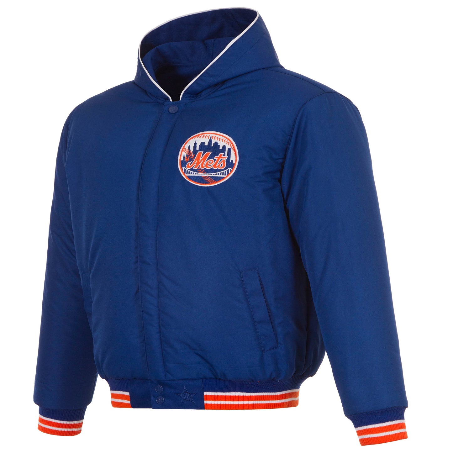 Mets Kid's Reversible Hooded Jacket
