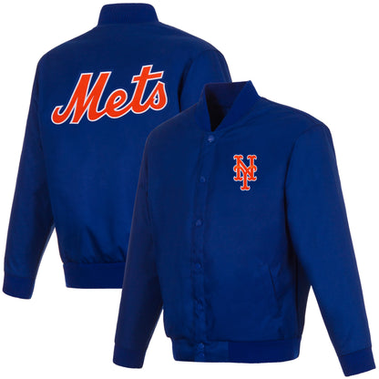 New York Mets Poly-Twill Jacket