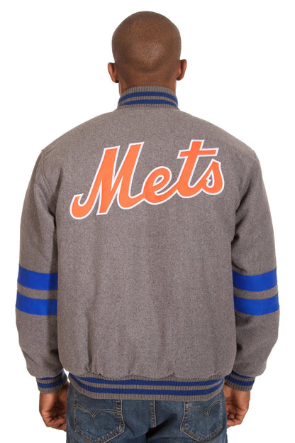 New York Mets Reversible Wool Jacket