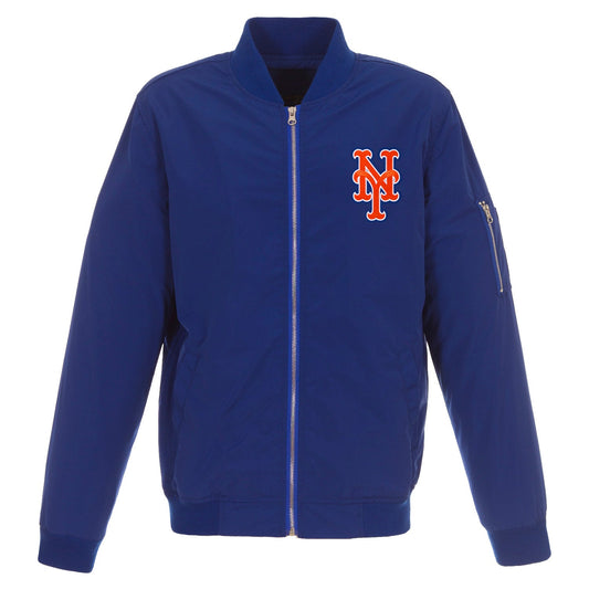 New York Mets Nylon Bomber Jacket