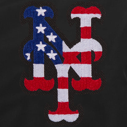 New York Mets Americana Nylon Bomber Jacket