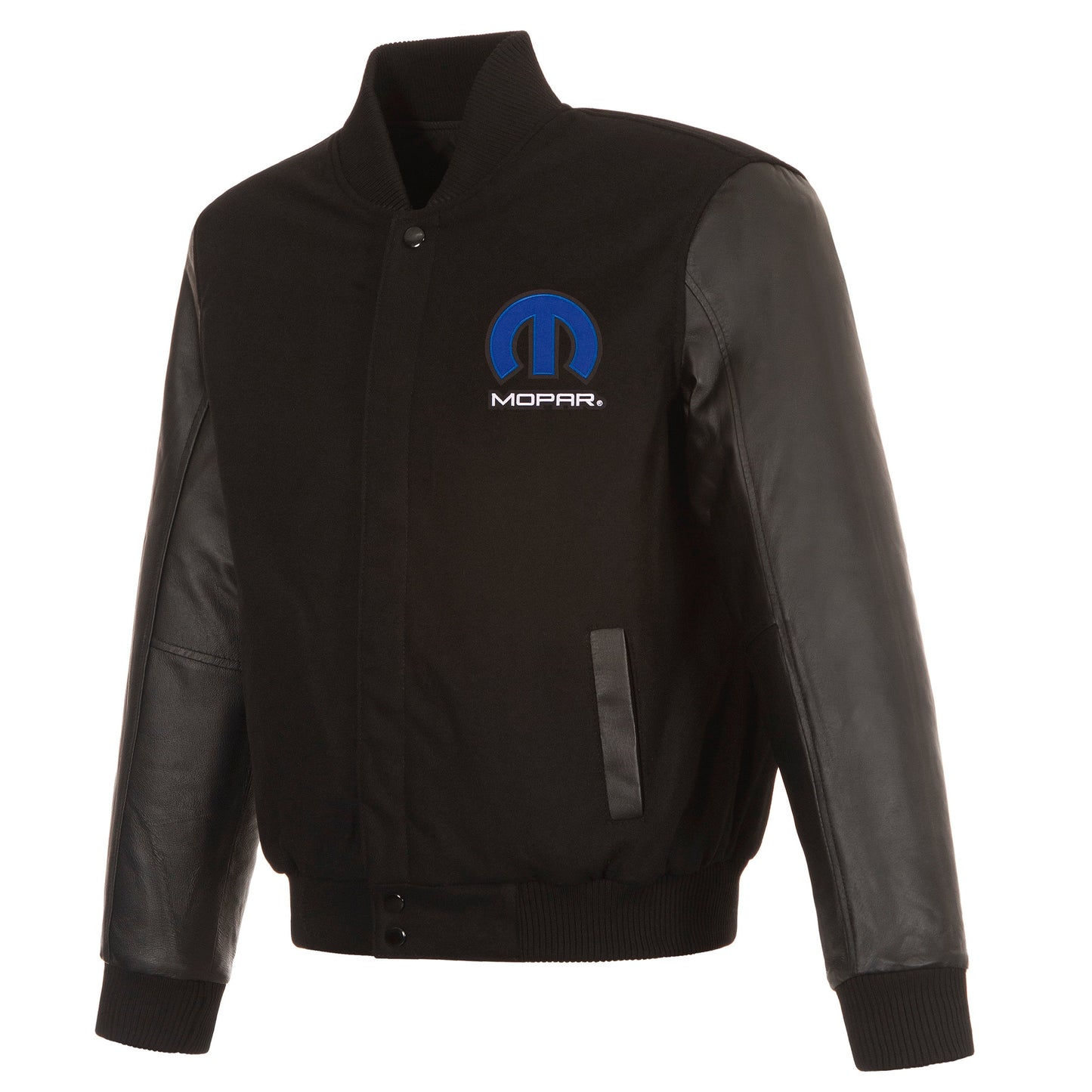 Mopar Reversible Wool & Leather Jacket