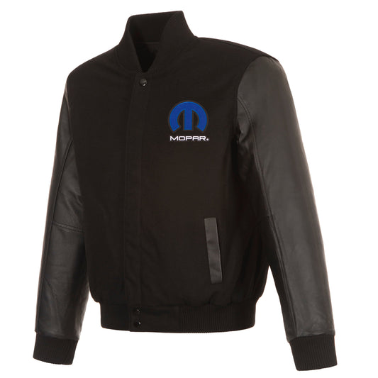 Mopar Reversible Wool & Leather Jacket